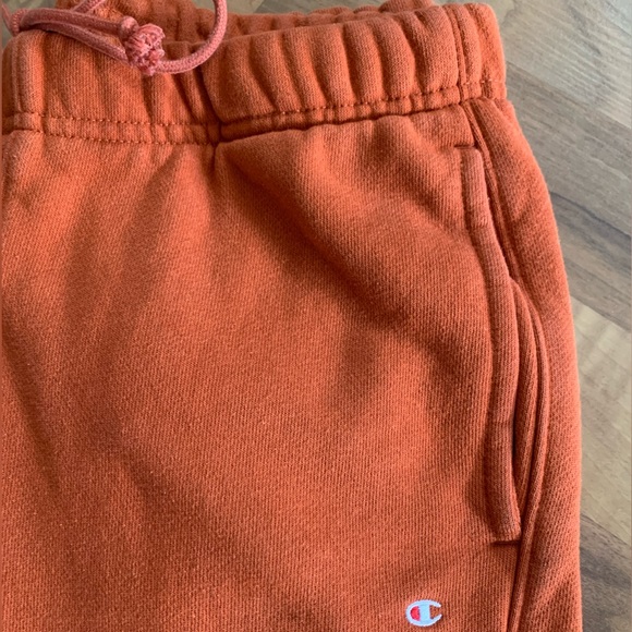 Pumpkin orange Champion Reverse Weave joggers🧡FINAL SALE🧡 - Picture 2 of 16